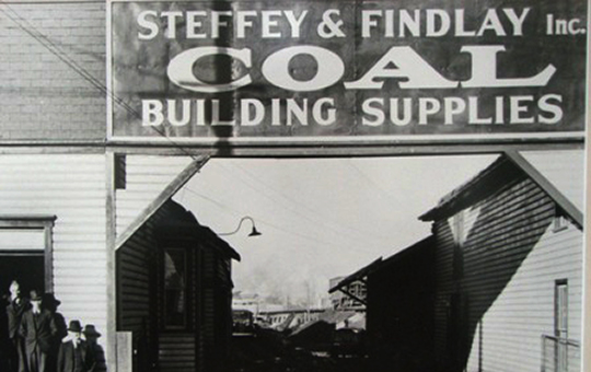 Steffey & Findlay old store front