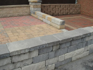 Brick paver display